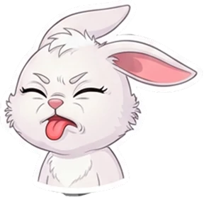 Bunny_Key — стикер для MAX