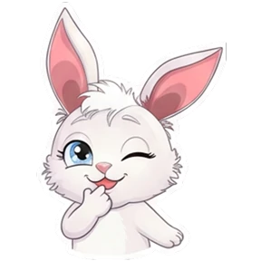 Bunny_Key — стикер для MAX