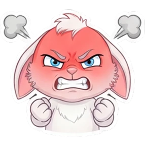 Bunny_Key — стикер для MAX
