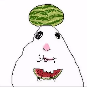 Хомяк — стикер для MAX