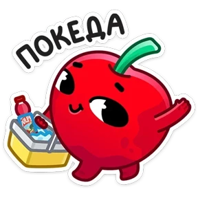 Стикерпак Cherry для мессенджера MAX