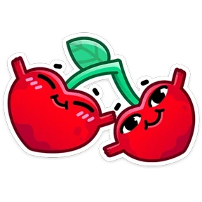 Cherry — стикер для MAX