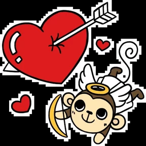 MonkeyMania_YaYa — стикер для MAX