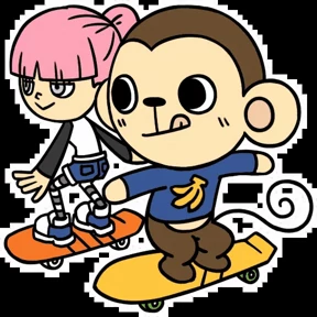 MonkeyMania_YaYa — стикер для MAX