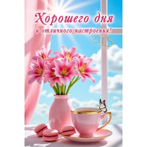 Добрый день — стикер для MAX