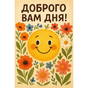 Добрый день — стикер для MAX