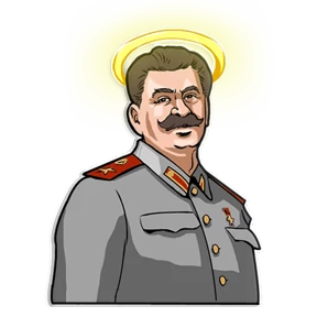 Сталин — стикер для MAX