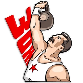 Сталин — стикер для MAX