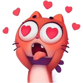 Taffy Cat — стикер для MAX