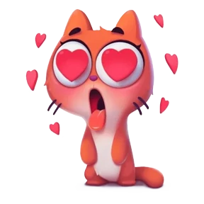 Taffy Cat — стикер для MAX