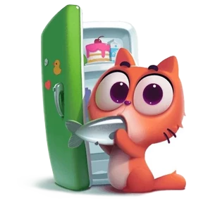 Taffy Cat — стикер для MAX