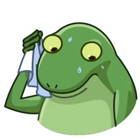Frog — стикер для MAX