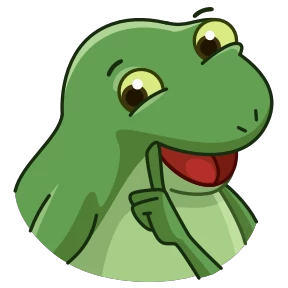 Frog — стикер для MAX