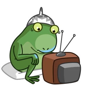 Frog — стикер для MAX