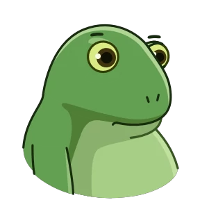 Frog — стикер для MAX
