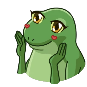 Frog — стикер для MAX