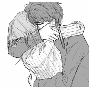 Обнимашки — стикер для MAX
