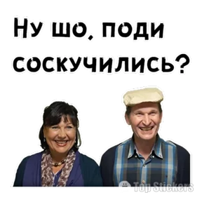 Сваты — стикер для MAX