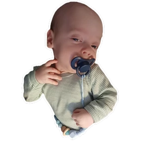 Vibin' with Luca — стикер для MAX