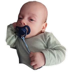 Vibin' with Luca — стикер для MAX