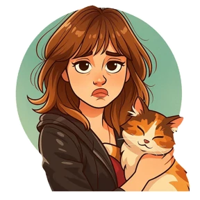 4 кота — стикер для MAX