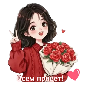 Стикерпак Привет для мессенджера MAX
