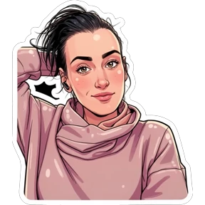 Лидия Михайловна — стикер для MAX