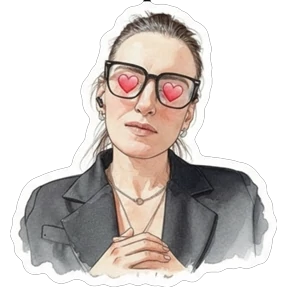 Лидия Михайловна — стикер для MAX