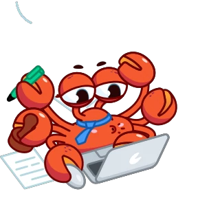 Морские обитатели — стикер для MAX