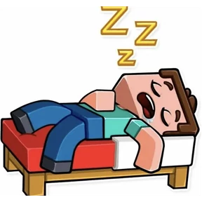 МАЙНКРАФТ — стикер для MAX
