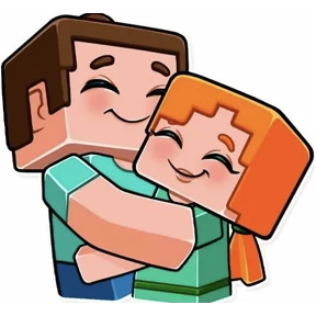 МАЙНКРАФТ — стикер для MAX