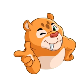 Тигр — стикер для MAX