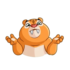 Тигр — стикер для MAX