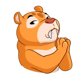 Тигр — стикер для MAX