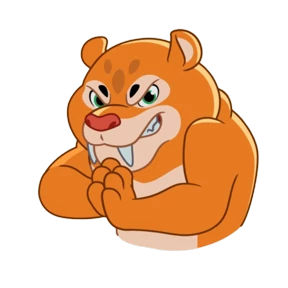 Тигр — стикер для MAX