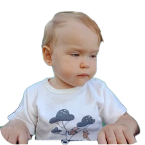 Дочь — стикер для MAX