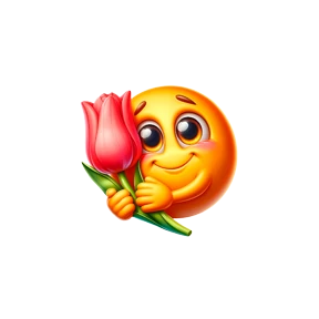 Смайл — стикер для MAX