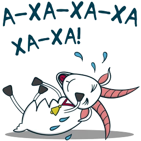 Коза Зинка — стикер для MAX