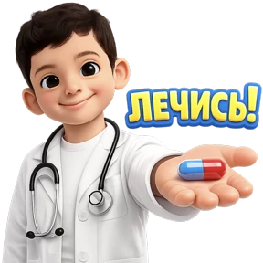 Роберт — стикер для MAX