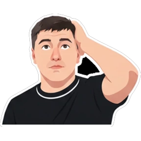 Pavel Black Edition — стикер для MAX