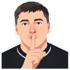 Pavel Black Edition — стикер для MAX