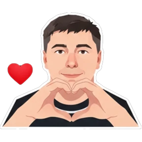 Pavel Black Edition — стикер для MAX
