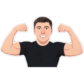 Pavel Black Edition — стикер для MAX