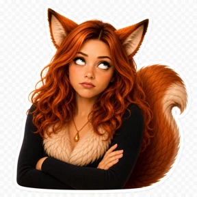 Белочка — стикер для MAX