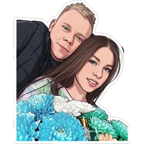 Мы) — стикер для MAX