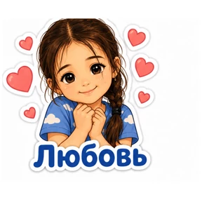 Диана — стикер для MAX