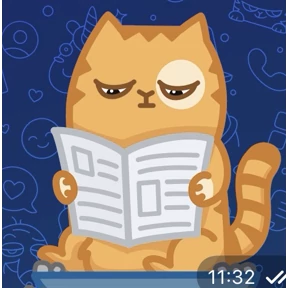 Для себя — стикер для MAX
