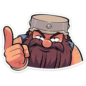 Торадин — стикер для MAX