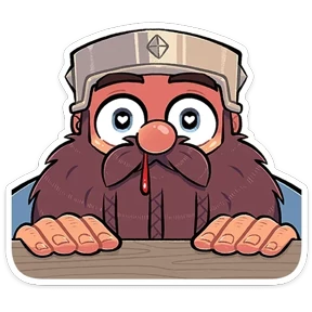 Торадин — стикер для MAX