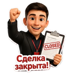 Ваш риелтор — стикер для MAX